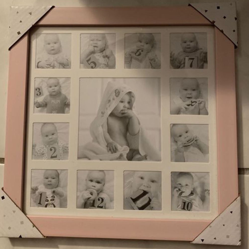 Babygirl Picture Frame 1-12months photos